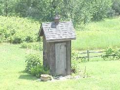 Buy the plans to build this Outhouse here