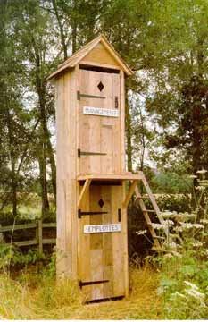 A Management vs. Employee's 2-Story Outhouse