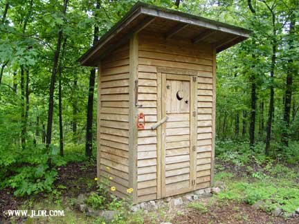 An Outhouse near Gourdneck, Arkansas