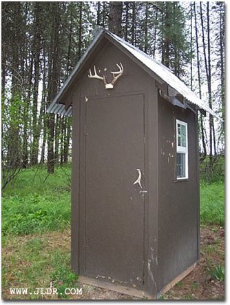 Creative Idaho Outhouse