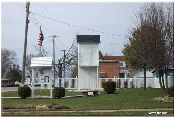 The 2-story Gays, Illinois Outhouse