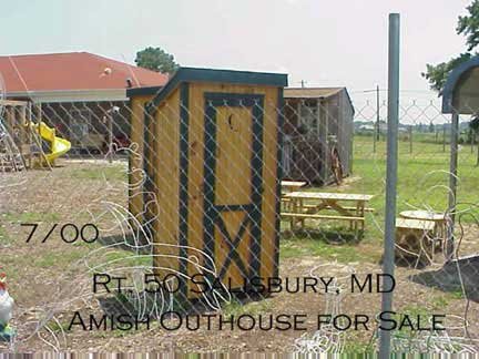 Maryland Amish Outhouse for Sale