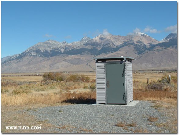 The new Mackay Fish Hatchery Outhouse