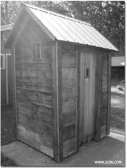 Outhouse After Restoration