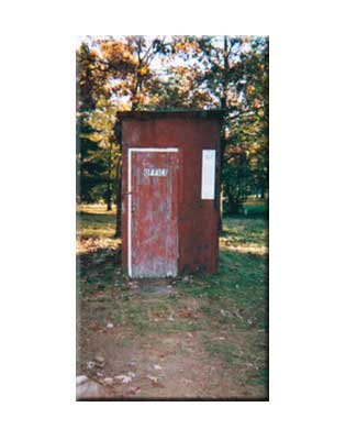 The Old Outhouse before Restoration