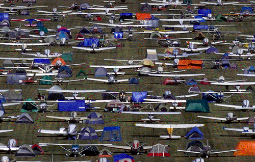 Oshkosh is THOUSANDS of airplanes of ALL types!