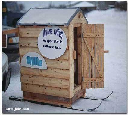 Outhouse Outfitters - a well constructed outhouse