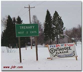 Here's where it all happens; Trenary, Michigan USA
