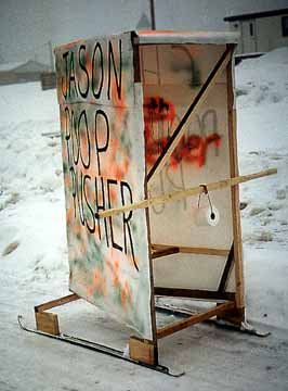Jason Poop Pusher Outhouse