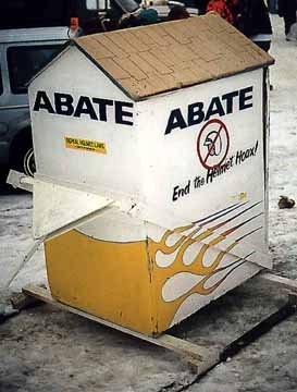 Even ABATE has an Outhouse