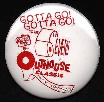 Official Outhouse Classic Button