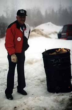 Toivo Aho - Chairman of the Outhouse Race Committee