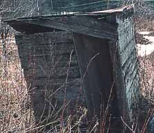 Front of NH 1800's Outhouse
