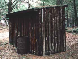 A Bullet Riveted Outhouse