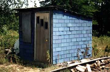 Outhouse or Storage Shed?
