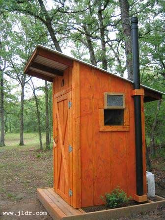 East Texas handmade Outhouse